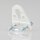 Zugentlaster für Lampen – Kabelaufhänger aus Kunststoff, weiß, KU-Aufhänger 24x32, mit Schelle und Schrauben