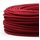 Textilkabel Stoffkabel bordeaux rot 3-adrig 3x0,75 Gummischlauchleitung 3G 0,75 H03VV-F textilummantelt