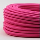 Textilkabel Stoffkabel pink 3-adrig 3x0,75...