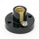 E10 Niedervolt Illu-Fassung schwarz fr Kleinspannung...