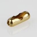 Klemmverschluss fr Kugel-Zugkette Messing roh, ...