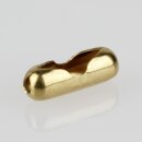 Klemmverschluss für Kugel-Zugkette Messing roh,...