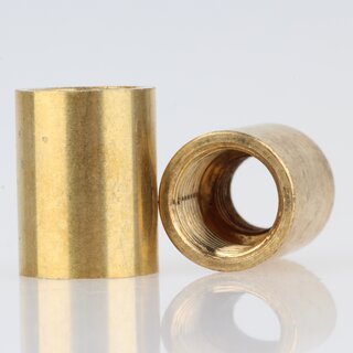 M10x1/M8x1 Reduzier-Muffe Gewinde-Adapter 13x17mm Messing roh