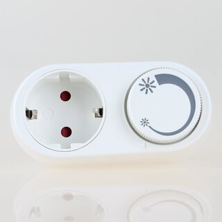 Steckdosen-Dimmer fr LED Lampen 3-24W/230V und Glhlampen, Halogenlampen 25-200W/230V