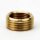 3/8" AG auf M13x1 IG Reduzier Gewinde-Adapter | Länge 7 mm | Messing roh