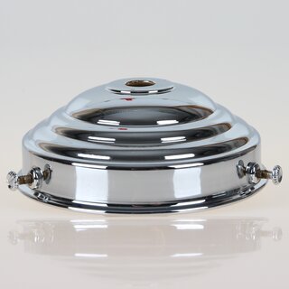 Lampenschirm Glashalter 89x34mm verchromt fr E14 und E27 Fassung