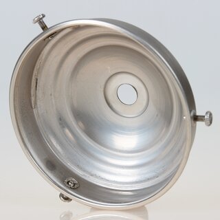 Lampenschirm Glashalter 89x34mm edelstahloptik fr E14 und E27 Fassung