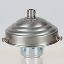Lampenschirm Glashalter 89x34mm edelstahloptik mit E27...