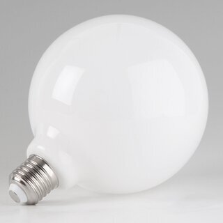Sigor E27 LED Globe 125mm Filament Leuchtmittel opal 11W=100W 240V 1521 lm warmwei dimmbar