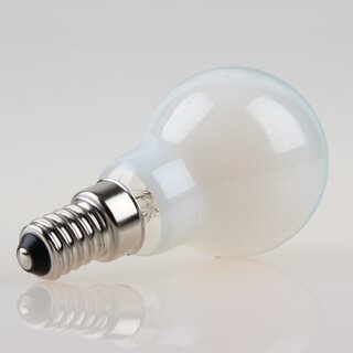 Sigor E14 LED Filament Tropfenlampe opal 4,5W (35W) 2700K warmwei 470lm dimmbar