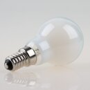 Sigor E14 LED Filament Tropfenlampe opal 4,5W (35W) 2700K...