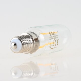 Sigor E14 LED Filament Rhrenlampe T25 klar 2,5W = (25W) 250lm warmwei
