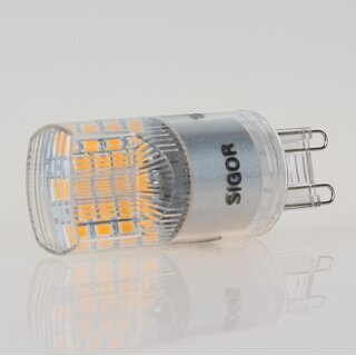 Sigor G9 LED Leuchtmittel Lampe Ecolux 3.5W/240V = (30W) 350lm warmwei dimmbar