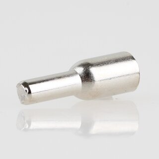 Hfele Bodentrger zum Einstecken in 3mm Bohrloch Stahl vernickelt