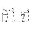 Häfele Bodenträger 282.25.733 für Holz...