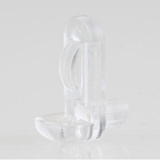 Hfele Bodentrger fr Glasbden bis 6mm zum Einstecken in 5mm Bohrloch mit Einrastsicherung