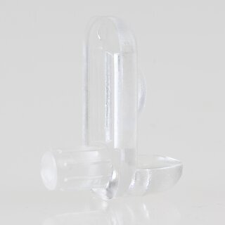 Hfele Bodentrger fr Glasbden bis 6mm zum Einstecken in 5mm Bohrloch mit Einrastsicherung