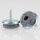 Filzgleiter 22 mm grau mit Schraube für Holzstühle (Metallgehäuse)
