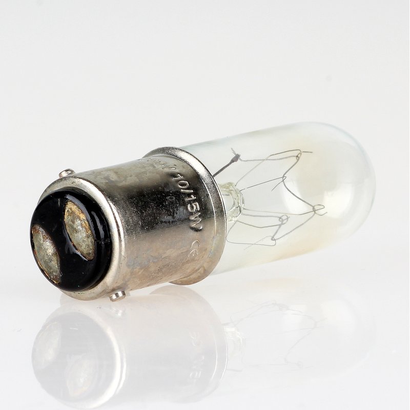 Glühlampe/Ersatzbirne, 12V, 15W (2 Kontakte)