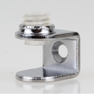 Hfele Bodentrger fr 6-10 mm Glasbden mit Sicherungsschraube zum Schrauben