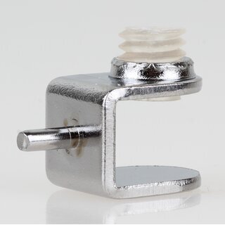 Hfele Bodentrger fr 6-10 mm Glasbden mit Sicherungsschraube zum Einstecken