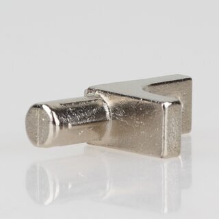 Hfele Bodentrger zum Einstecken in 5mm Bohrloch fr Holz oder Glasbden mit Kunststoffauflage transparent