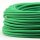 Textilkabel Stoffkabel grün 3-adrig 3x0,75 Gummischlauchleitung 3G 0,75 H03VV-F textilummantelt