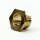 M10x1 Trompetennippel 6 kant ohne Verdrehschutz Messing 12x8 mm Gewindelänge 6 mm