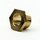 M10x1 Trompetennippel 6 kant ohne Verdrehschutz Messing 12x8mm Gewindelänge 6mm