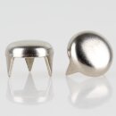 Möbelgleiter 13 mm, 3 Zacken – Metall vernickelt