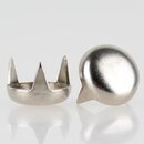 Mbelgleiter 13mm Metall vernickelt mit 3 Zacken