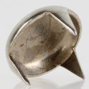 Möbelgleiter 15 mm, 3 Zacken – Metall vernickelt