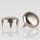 Möbelgleiter 18 mm, 3 Zacken – Metall vernickelt