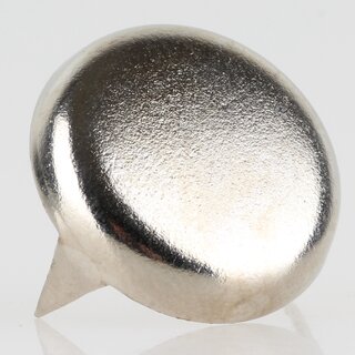 Mbelgleiter 20 mm, 3 Zacken &ndash; Metall vernickelt