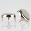 Möbelgleiter 20 mm, 3 Zacken – Metall vernickelt