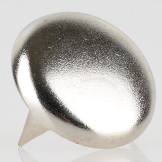 Mbelgleiter 22 mm, 3 Zacken &ndash; Metall vernickelt