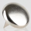 Möbelgleiter 22 mm, 3 Zacken – Metall vernickelt