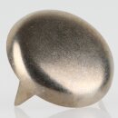 Möbelgleiter 24 mm, 3 Zacken – Metall vernickelt