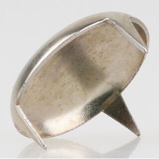 Mbelgleiter 27mm Metall vernickelt mit 3 Zacken