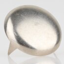 Möbelgleiter 27 mm, 3 Zacken – Metall vernickelt