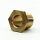 M10x1 Trompetennippel 6 kant ohne Verdrehschutz Messing 12x10 mm Gewindelänge 8 mm