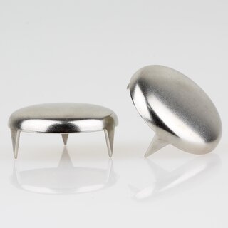 Mbelgleiter 30 mm, 3 Zacken &ndash; Metall vernickelt