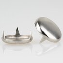 Mbelgleiter 30 mm, 3 Zacken &ndash; Metall vernickelt