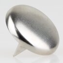 Möbelgleiter 30 mm, 3 Zacken – Metall vernickelt