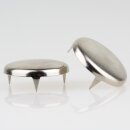 Möbelgleiter 35 mm, 3 Zacken – Metall vernickelt