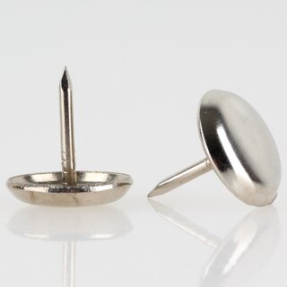 Stuhlbeinnagel Mbelgleiter 15 mm Metall vernickelt &ndash; Bodenschoner