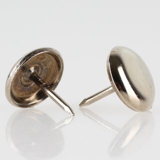 Stuhlbeinnagel Mbelgleiter 18 mm Metall vernickelt &ndash; Bodenschoner