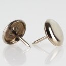 Stuhlbeinnagel Möbelgleiter 18 mm Metall vernickelt...