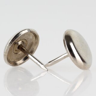 Stuhlbeinnagel Mbelgleiter 20 mm Metall vernickelt &ndash; Bodenschoner