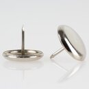 Stuhlbeinnagel Mbelgleiter 28mm Metall vernickelt